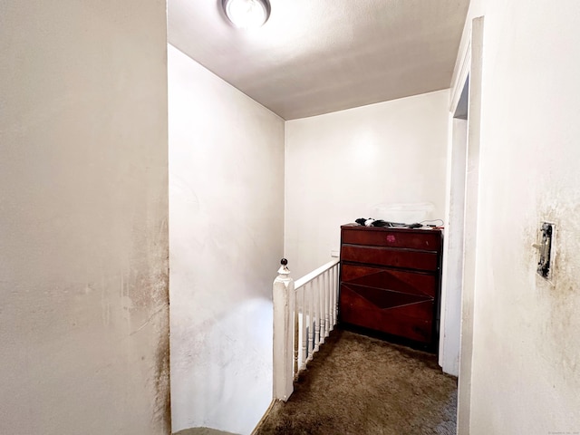 26 Lamberton St, New Haven, CT 06519 - hallway featuring an upstairs landing and carpet