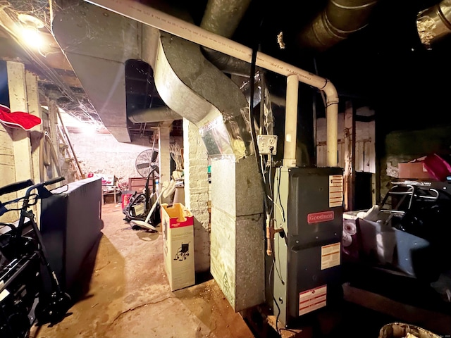 26 Lamberton St, New Haven, CT 06519 - view of unfinished basement