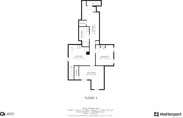 156 Waterville St, Waterbury, CT 06710 - view of room layout