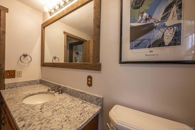 127 Skunk Misery Rd, Haddam, CT 06441 - bathroom featuring vanity and a textured ceiling