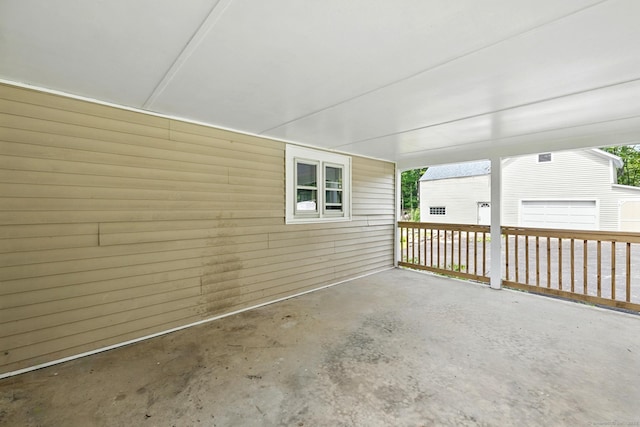 971 New Litchfield St, Torrington, CT 06790 - view of patio with a carport