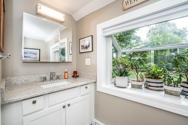 251 Ridgewood Rd, West Hartford, CT 06107 - bathroom with plenty of natural light and vanity