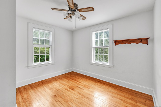 3 Wheeler Dr, Trumbull, CT 06611 - empty room with light wood-style flooring and ceiling fan