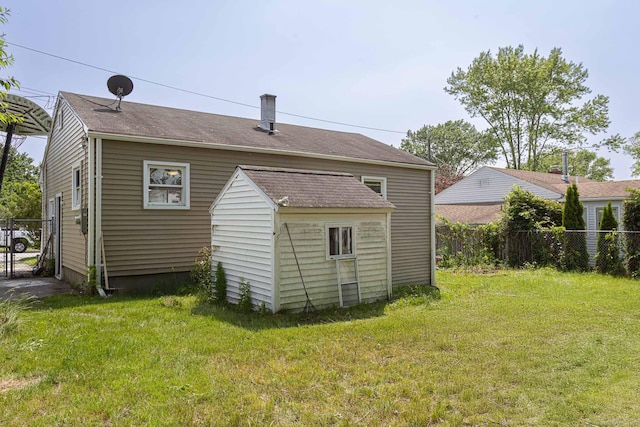 47 Manwaring Rd, Norwich, CT 06360 - back of house featuring a gate and a shingled roof