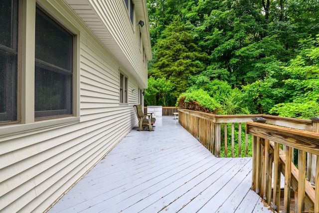 116 Bellridge Rd, Glastonbury, CT 06033 - view of wooden deck