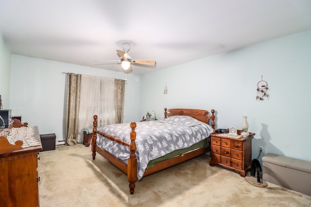 29 Whisconier Vlg Unit 29, Brookfield, CT 06804 - bedroom featuring carpet and ceiling fan