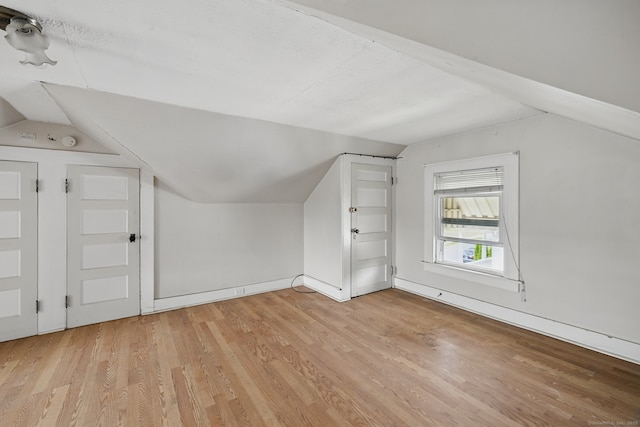 20 George St, Bristol, CT 06010 - additional living space with vaulted ceiling and light wood-type flooring