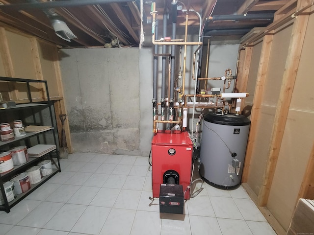 12 Enrico Rd, Bolton, CT 06043 - utilities featuring water heater and a heating unit