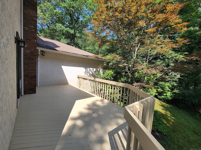 12 Enrico Rd, Bolton, CT 06043 - view of deck