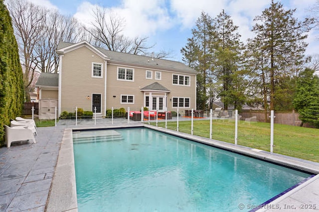 24 Nimitz Pl, Greenwich, CT 06870 - back of property with a patio area