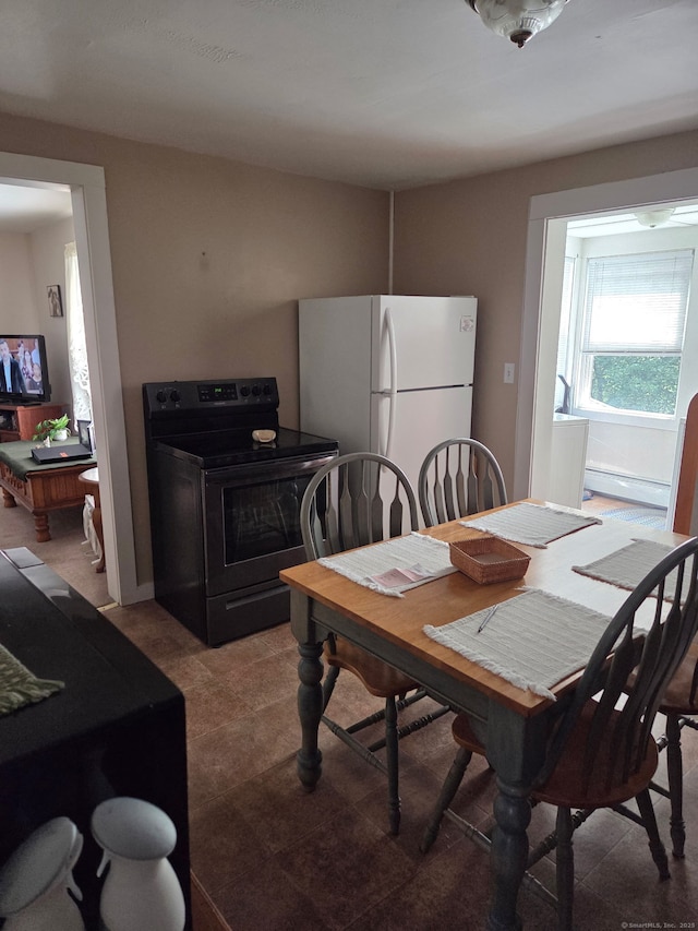 138 Harwinton Ave, Torrington, CT 06790 - dining space with tile patterned floors