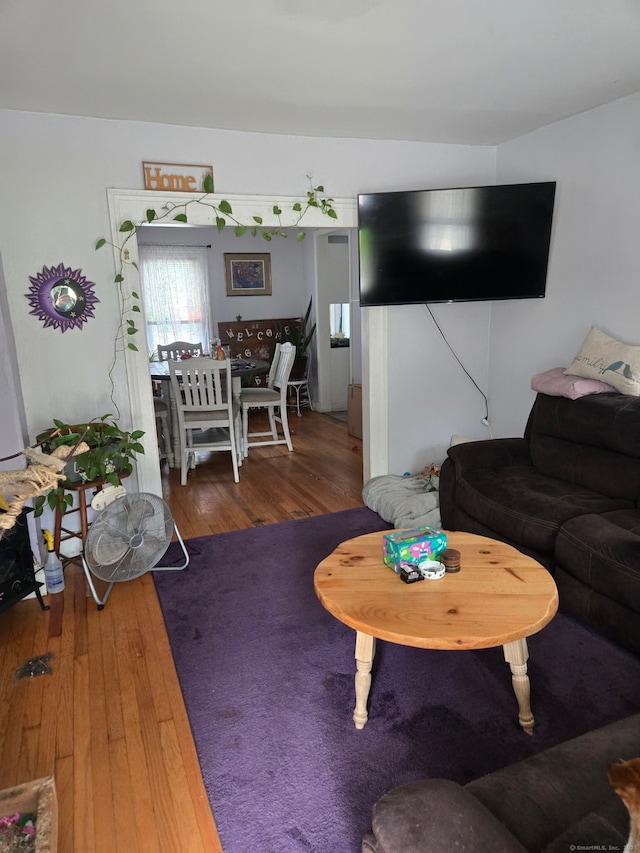 138 Harwinton Ave, Torrington, CT 06790 - living room featuring wood finished floors