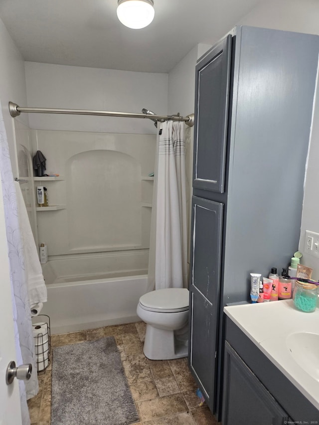 138 Harwinton Ave, Torrington, CT 06790 - bathroom with shower / bathtub combination with curtain and vanity