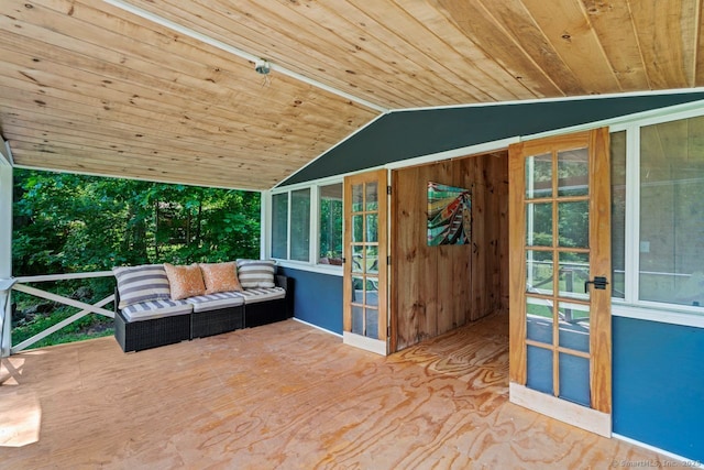 57 River Rd, Clinton, CT 06413 - wooden terrace with an outdoor hangout area