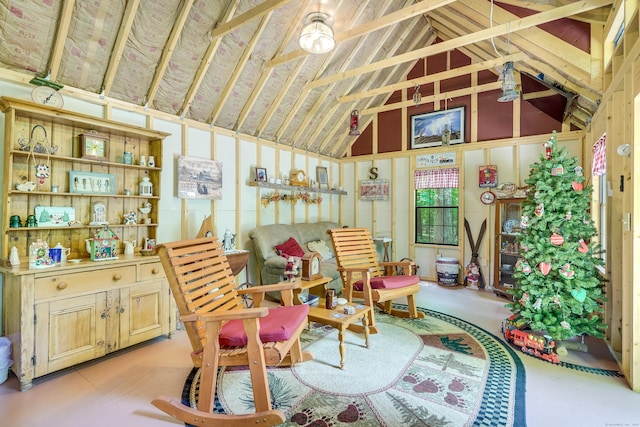 80 Jill Ln, Cheshire, CT 06410 - sitting room with lofted ceiling