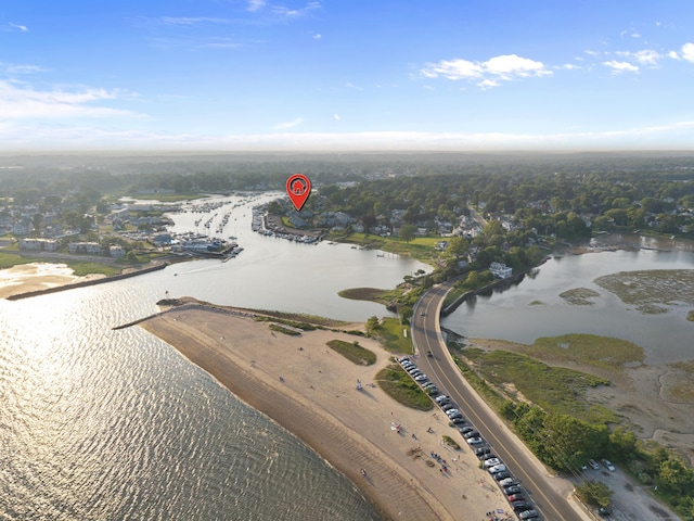 8 Oyster Landing Rd Unit 8, Milford, CT 06460 - aerial view of property and surrounding area featuring a large body of water