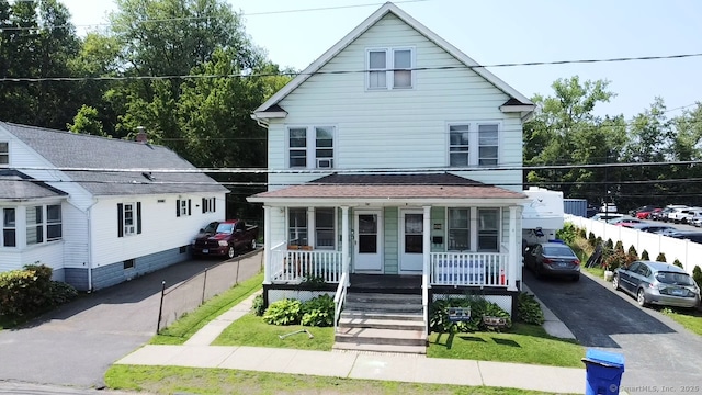 8 Park Ave, Enfield, CT 06082 - traditional style home featuring a porch