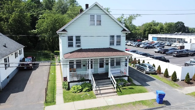 8 Park Ave, Enfield, CT 06082 - traditional style home featuring a porch