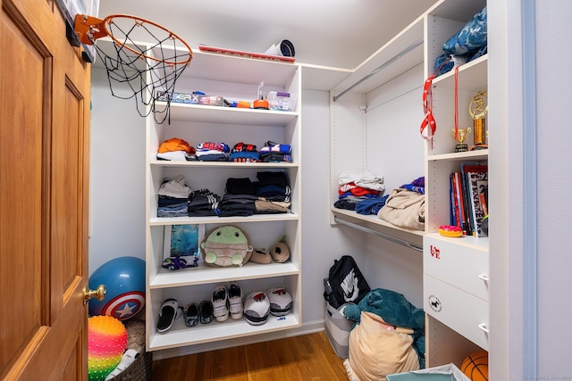39 Aspen Mill Rd, Ridgefield, CT 06877 - spacious closet featuring wood finished floors
