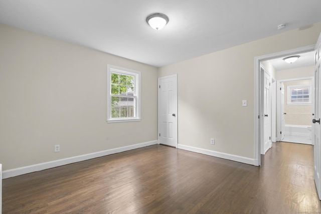 5 Skiff Pkwy, North Haven, CT 06473 - unfurnished bedroom with dark wood finished floors