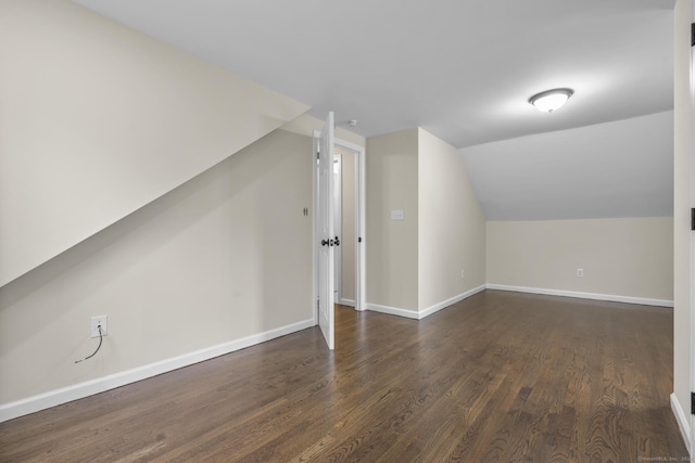5 Skiff Pkwy, North Haven, CT 06473 - additional living space with dark wood-style flooring and lofted ceiling