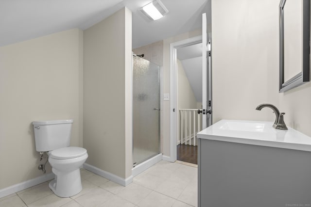 5 Skiff Pkwy, North Haven, CT 06473 - full bath featuring a shower stall, tile patterned floors, and vanity