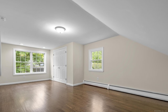 5 Skiff Pkwy, North Haven, CT 06473 - bonus room with baseboard heating, wood finished floors, and lofted ceiling