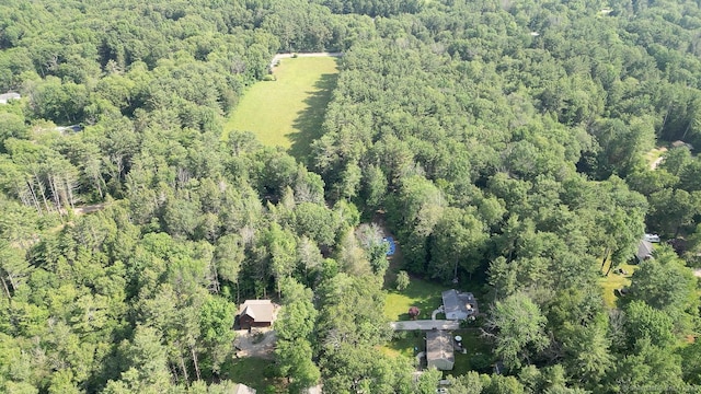 47 Little Bungee Hill Rd, Woodstock, CT 06282 - view of property location with a heavily wooded area