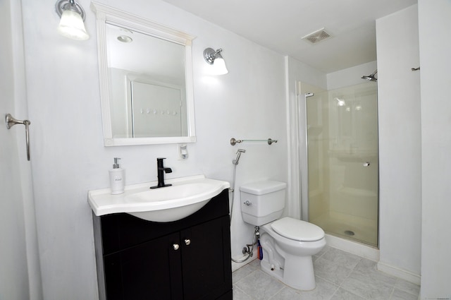 8 Pons Rd, Groton, CT 06355 - full bath with vanity, tile patterned flooring, and a stall shower