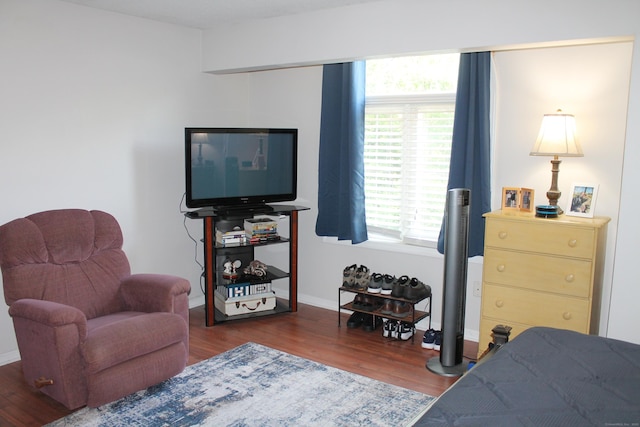 176 Atwater St Apt 7, Southington, CT 06479 - bedroom with wood finished floors and baseboards