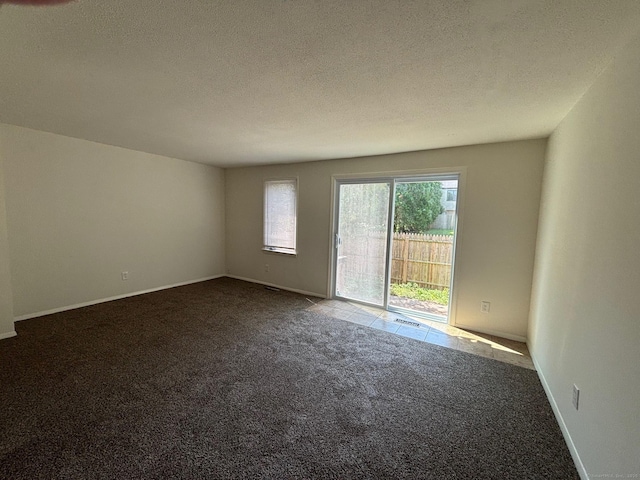 167 High Top Cir W Unit 167, Hamden, CT 06514 - unfurnished room featuring dark colored carpet and a textured ceiling