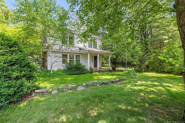 354 Black Rock Tpke, Easton, CT 06612 - traditional home featuring a front yard