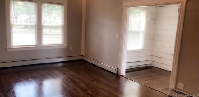 476 Park Ave, Bloomfield, CT 06002 - empty room featuring dark wood finished floors and plenty of natural light
