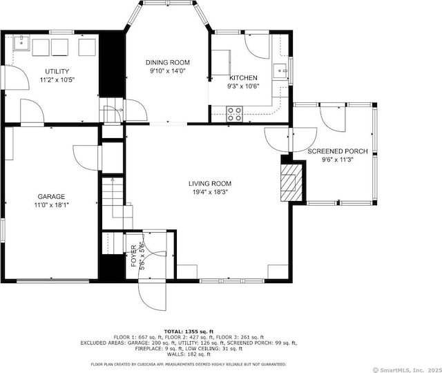 12 Deacon Hill Rd, Stamford, CT 06905 - view of floor plan / room layout
