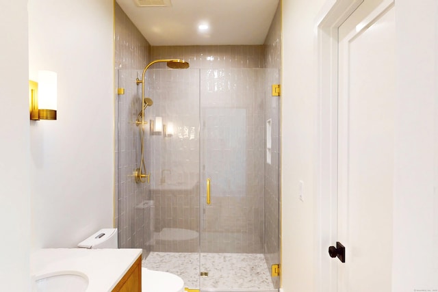 1846 Mill Plain Rd, Fairfield, CT 06824 - bathroom with a shower stall and vanity