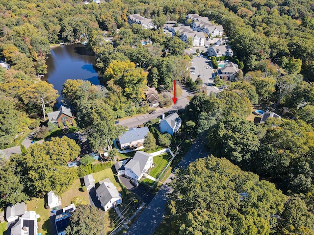 40 Pumpkin Ground Rd, Stratford, CT 06614 - aerial view of property and surrounding area featuring a nearby body of water and nearby suburban area