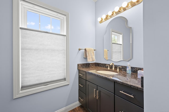 8 Amolia Farms Rd, Windsor, CT 06095 - bathroom with vanity and wood finished floors