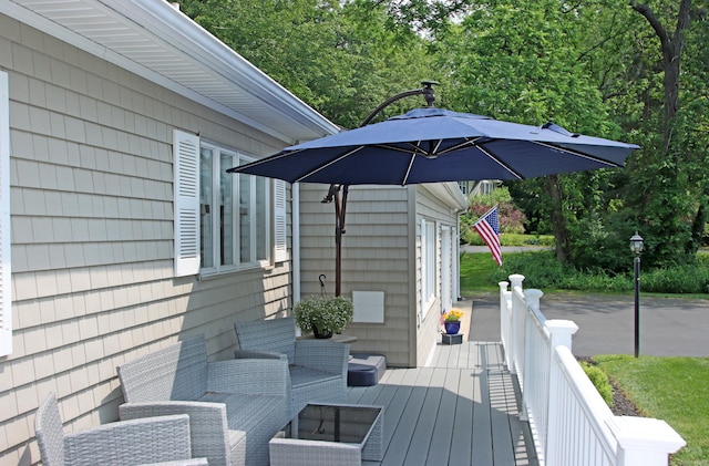 4 White Birch Dr, Guilford, CT 06437 - view of wooden deck
