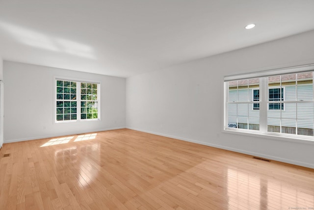 14 Ross Way Unit 14, Windsor Locks, CT 06096 - unfurnished room featuring light wood-style floors and recessed lighting