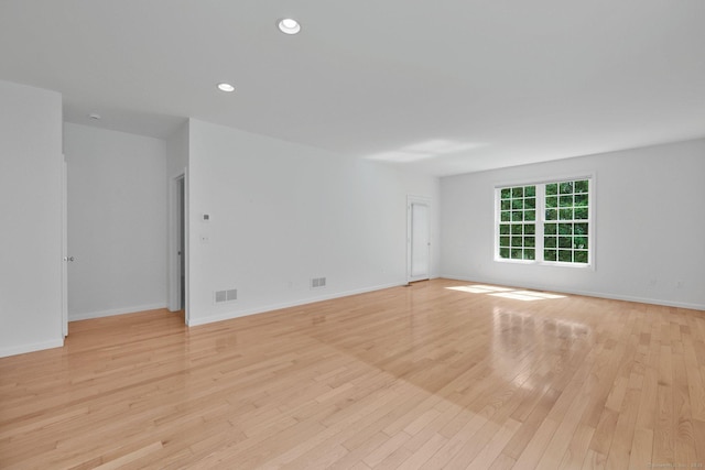 14 Ross Way Unit 14, Windsor Locks, CT 06096 - spare room with light wood-style floors and recessed lighting
