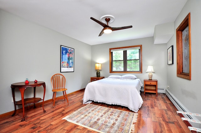 127 Weldon Ct, Goshen, CT 06756 - bedroom with wood finished floors and ceiling fan