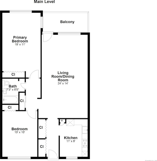 71 Strawberry Hill Ave Apt 1002, Stamford, CT 06902 - view of property floor plan