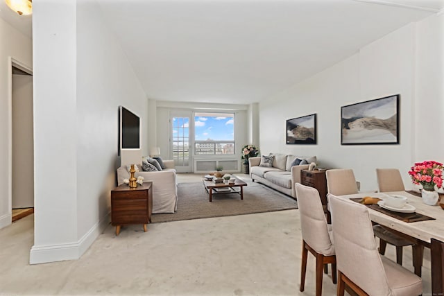 71 Strawberry Hill Ave Apt 1002, Stamford, CT 06902 - living area featuring baseboards