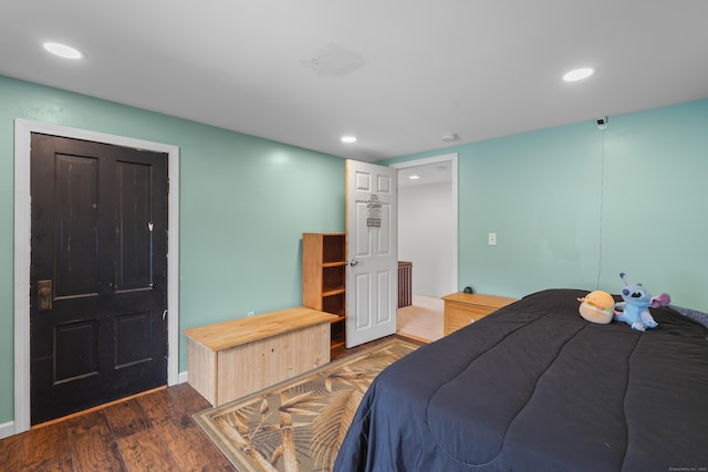 135 W Thames St, Norwich, CT 06360 - bedroom featuring wood finished floors and recessed lighting