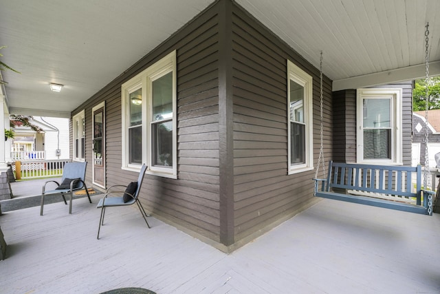 135 W Thames St, Norwich, CT 06360 - view of porch