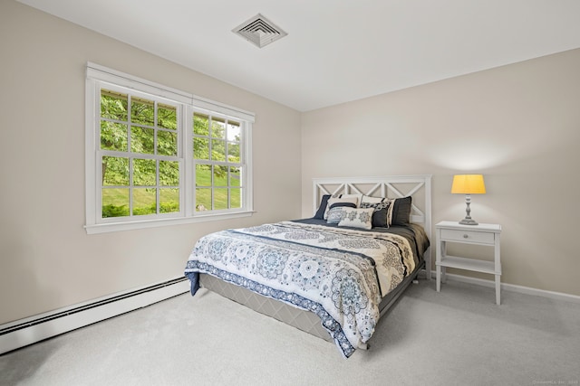 115 Remington Rd, Ridgefield, CT 06877 - bedroom with baseboard heating and carpet flooring