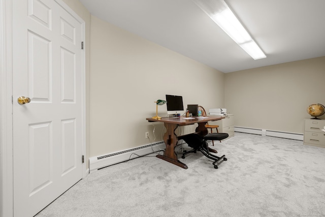 115 Remington Rd, Ridgefield, CT 06877 - office space featuring a baseboard heating unit and carpet