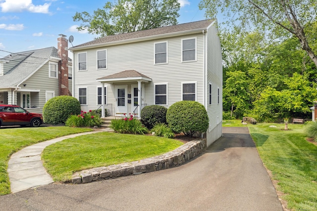 17 Glenwood Ave, Norwalk, CT 06854 - view of front of house with a front lawn