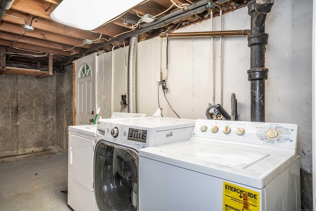 244 Stanwood Dr, New Britain, CT 06053 - laundry room with separate washer and dryer