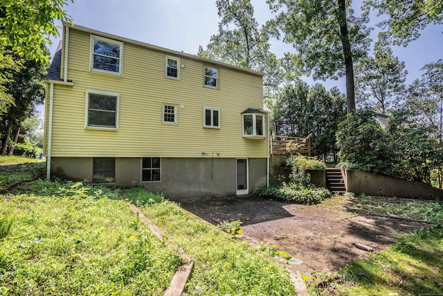 244 Stanwood Dr, New Britain, CT 06053 - back of house featuring stairway